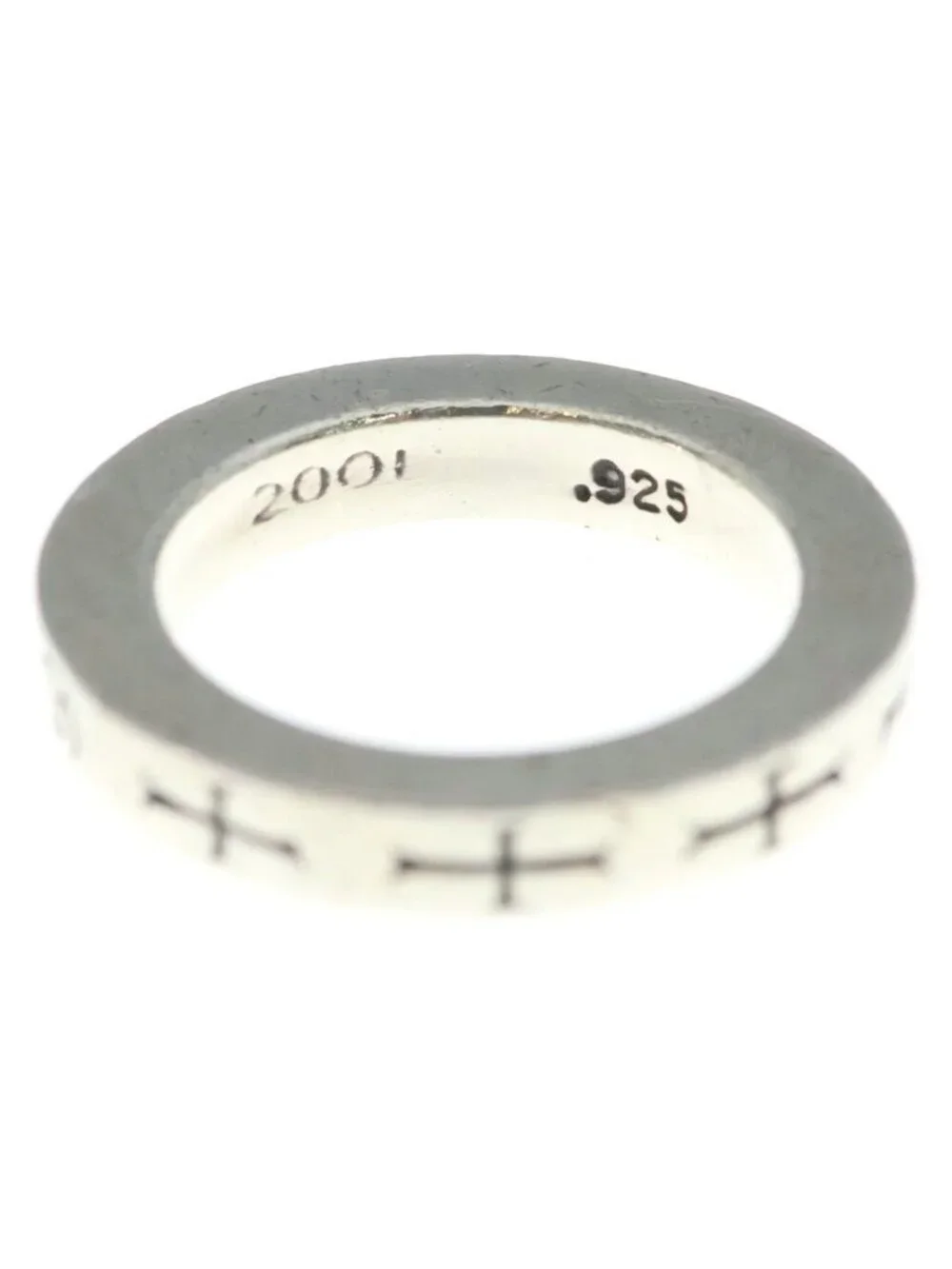 Chrome Hearts Spacer Nyc Limited New York Silver Ring